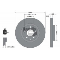 BDS2184 BENDIX Braking Гальмівний диск