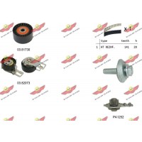 04.5374PA AUTOKIT Водяний насос комплект зубчастого ременя