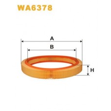 WA6378 WIX FILTERS Повітряний фільтр