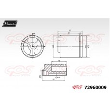 72960009 MAXTECH Поршень корпус скоби гальма