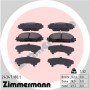 24347.180.1 ZIMMERMANN КомплеК т гальмівних колодок, дискове гальмо