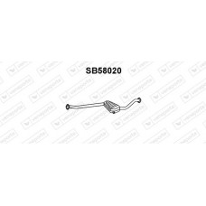 SB58020 VENEPORTE Предглушник вихлопних газів