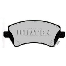 JCP1573 JURATEK Комплект гальмівних колодок дисковий гальм