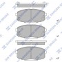 SP1240 Hi-Q КомплеК т гальмівних колодок, дискове гальмо