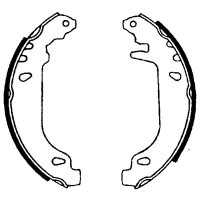 8DB 355 001-351 HELLA PAGID Комплект гальмівних колодок