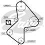 K055486XS GATES Комплект ременя ГРМ