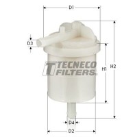 IN4143 TECNECO FILTERS Паливний фільтр