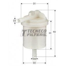 IN4143 TECNECO FILTERS Паливний фільтр