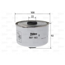 587183 VALEO Паливний фільтр