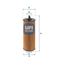 25.068.00 UFI Масляний фільтр