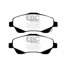 DP21499 EBC Brakes Комплект гальмівних колодок дисковий гальм