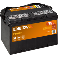 DB708 DETA Стартерна акумуляторна батарея