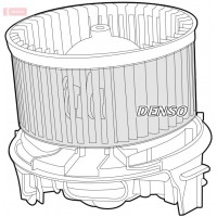 DEA46002 DENSO Вентилятор салону