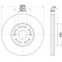 ND1115K NISSHINBO Гальмівний диск