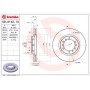 09.A142.10 BREMBO Гальмівний диск