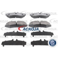 A38-0053 ACKOJA Комплект гальмівних колодок дисковий гальм