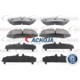 A38-0053 ACKOJA Комплект гальмівних колодок дисковий гальм