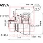 VW-028 ASVA Шарнирный комплект, Привідний вал