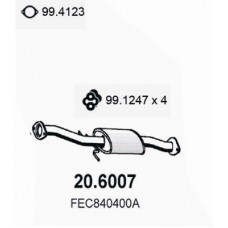 20.6007 ASSO Середній глушник вихлопних газів