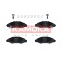 JQ1012846 KAMOKA Комплект гальмівних колодок дисковий гальм