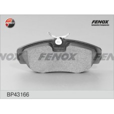 BP43166 FENOX Комплект гальмівних колодок дисковий гальм