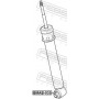 BMAB-035 FEBEST Втулка амортизатора