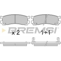 BP3054 BREMSI КомплеК т гальмівних колодок, дискове гальмо