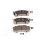 PA-616AF JAPANPARTS Комплект гальмівних колодок дисковий гальм