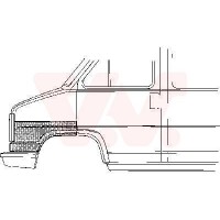 1745158 VAN WEZEL Крыло
