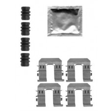 8DZ 355 205-271 HELLA Комплектуючі колодки дискового гальма