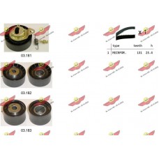 04.5013 AUTOKIT Комплект ременя ГРМ