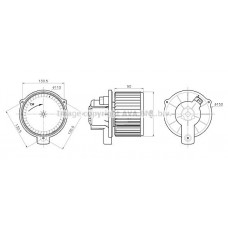 MC8020 AVA QUALITY COOLING Вентилятор салону