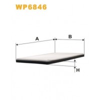 WP6846 WIX FILTERS Фільтр повітря у внутрішньому просторі