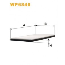 WP6846 WIX FILTERS Фільтр повітря у внутрішньому просторі