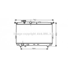 HY2106 AVA QUALITY COOLING Радіатор охолодження двигуна