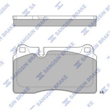 SP2231 Hi-Q Комплект гальмівних колодок дисковий гальм