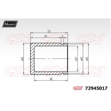 72945017 MAXTECH Поршень корпус скоби гальма