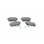 0 986 494 233 BOSCH Комплект гальмівних колодок дисковий гальм