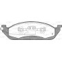 BPA0697.01 OPEN PARTS Комплект гальмівних колодок дисковий гальм