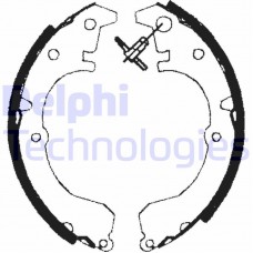 LS1602 DELPHI Комплект гальмівних колодок