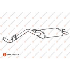 E12813A EUROREPAR Глушник вихлопних газів кінцевий