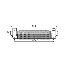KA4141 AVA QUALITY COOLING Интеркулер