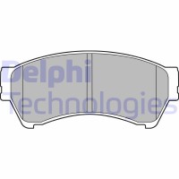 LP2111 DELPHI Комплект гальмівних колодок дисковий гальм