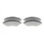 0 986 494 345 BOSCH Комплект гальмівних колодок дисковий гальм