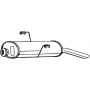 190-329 BOSAL Глушник вихлопних газів кінцевий