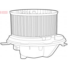 DEA32002 DENSO Вентилятор салону