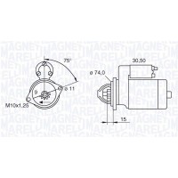 063280054010 MAGNETI MARELLI Стартер