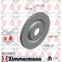100.3358.52 ZIMMERMANN Гальмівний диск
