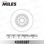 K000387 MILES Гальмівний диск