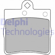 LP1403 DELPHI Комплект гальмівних колодок дисковий гальм